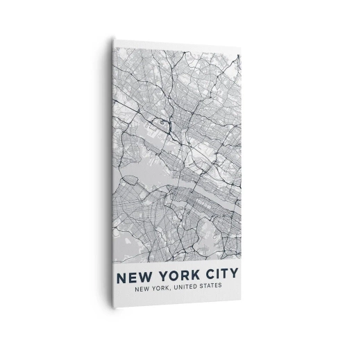 Impression sur toile - Image sur toile - Anatomie de la métropole - 65x120 cm