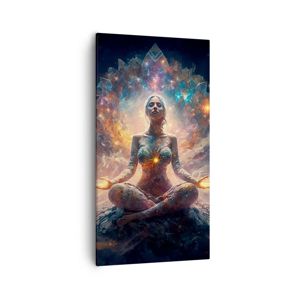 Impression sur toile - Image sur toile - Flux de bonne énergie - 55x100 cm