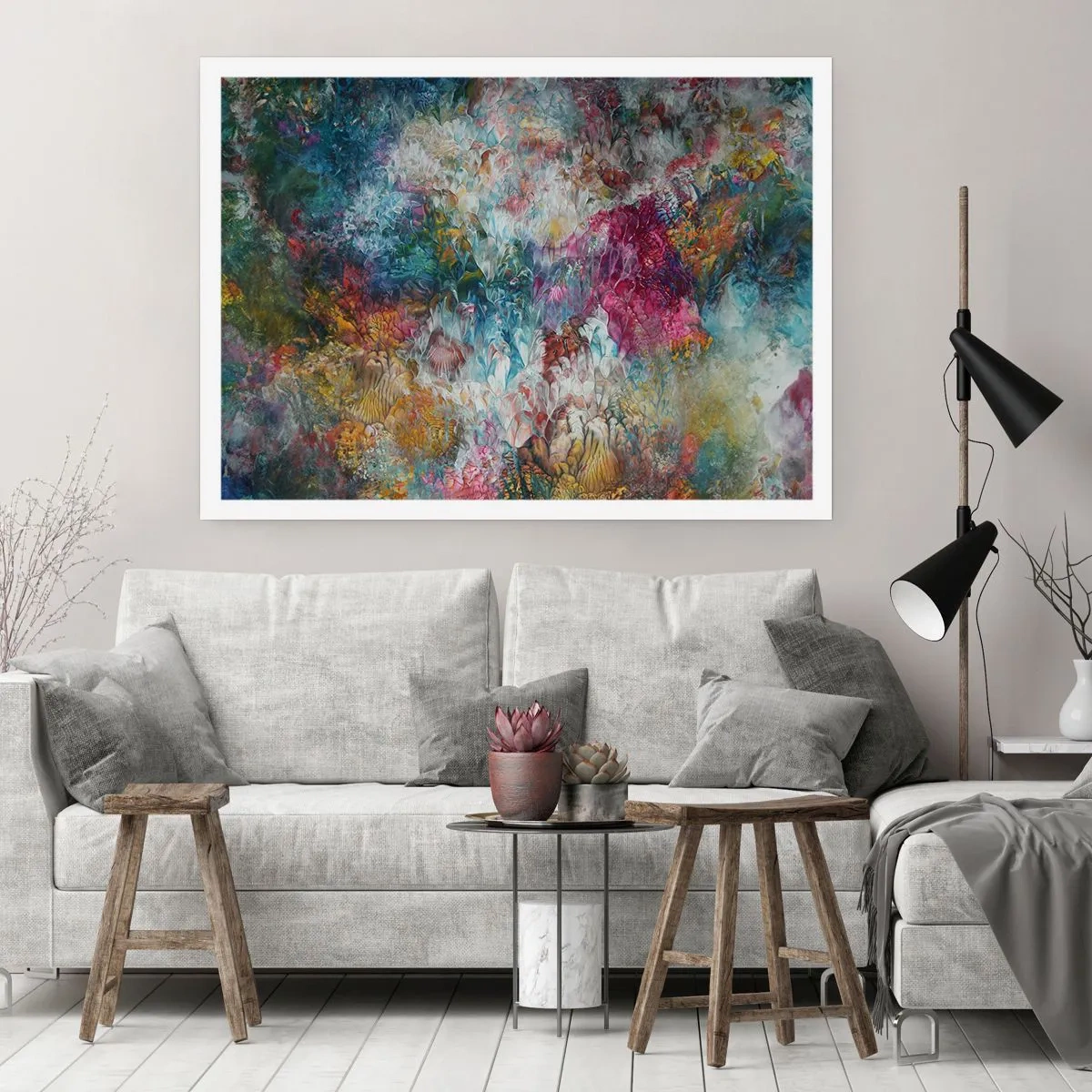 Affiche - Poster - En pleine floraison - 50x40 cm