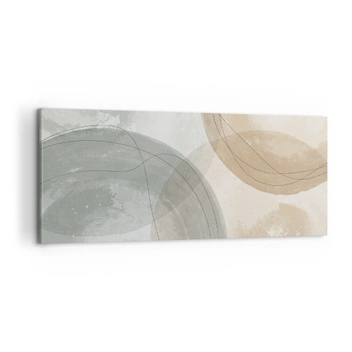 Impression sur toile - Image sur toile - Mondes pénétrants - 100x40 cm