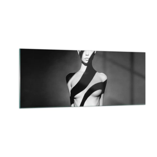 Impression sur verre - Image sur verre - Dans la brillance et l'ombre - 100x40 cm