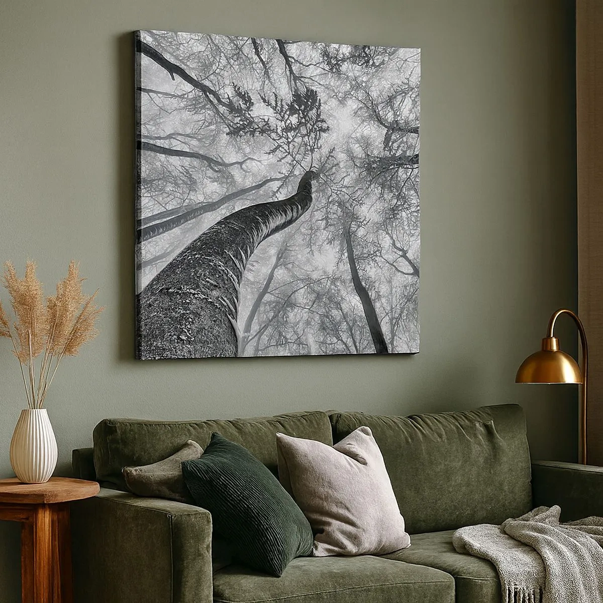 Impression sur toile - Image sur toile - Course vers la lumière - 30x30 cm