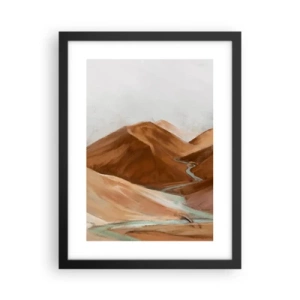 Affiche dans un cadre noir - Poster - A la source - 30x40 cm