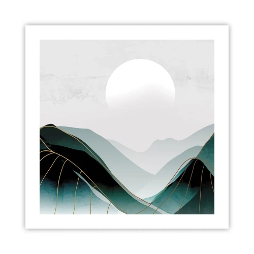Affiche - Poster - En pleine majesté - 50x50 cm