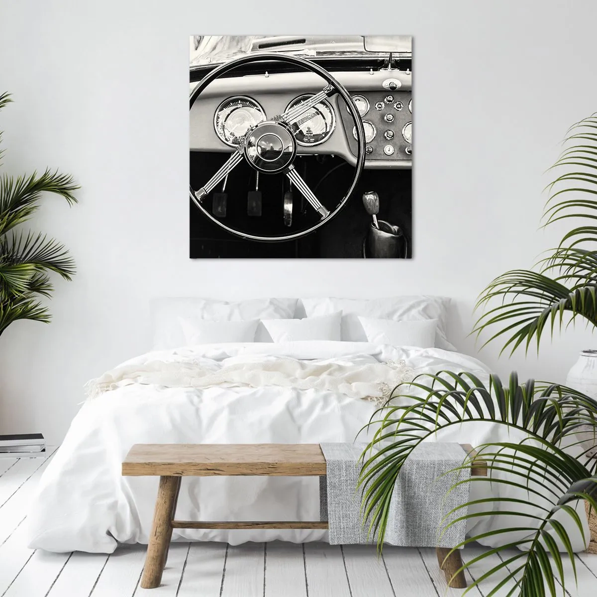 Impression sur toile - Image sur toile - Rêve de collectionneur - 30x30 cm