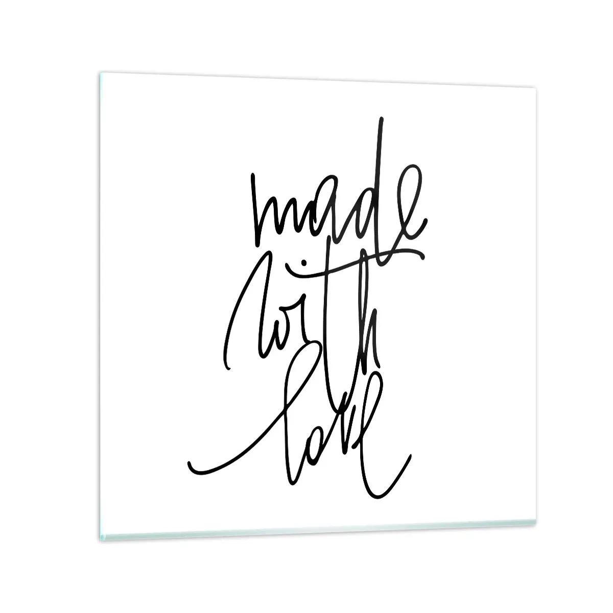 Impression sur verre - Image sur verre - La meilleure marque - 60x60 cm