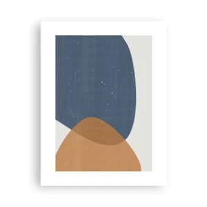 Affiche - Poster - Ovales et influences - 30x40 cm