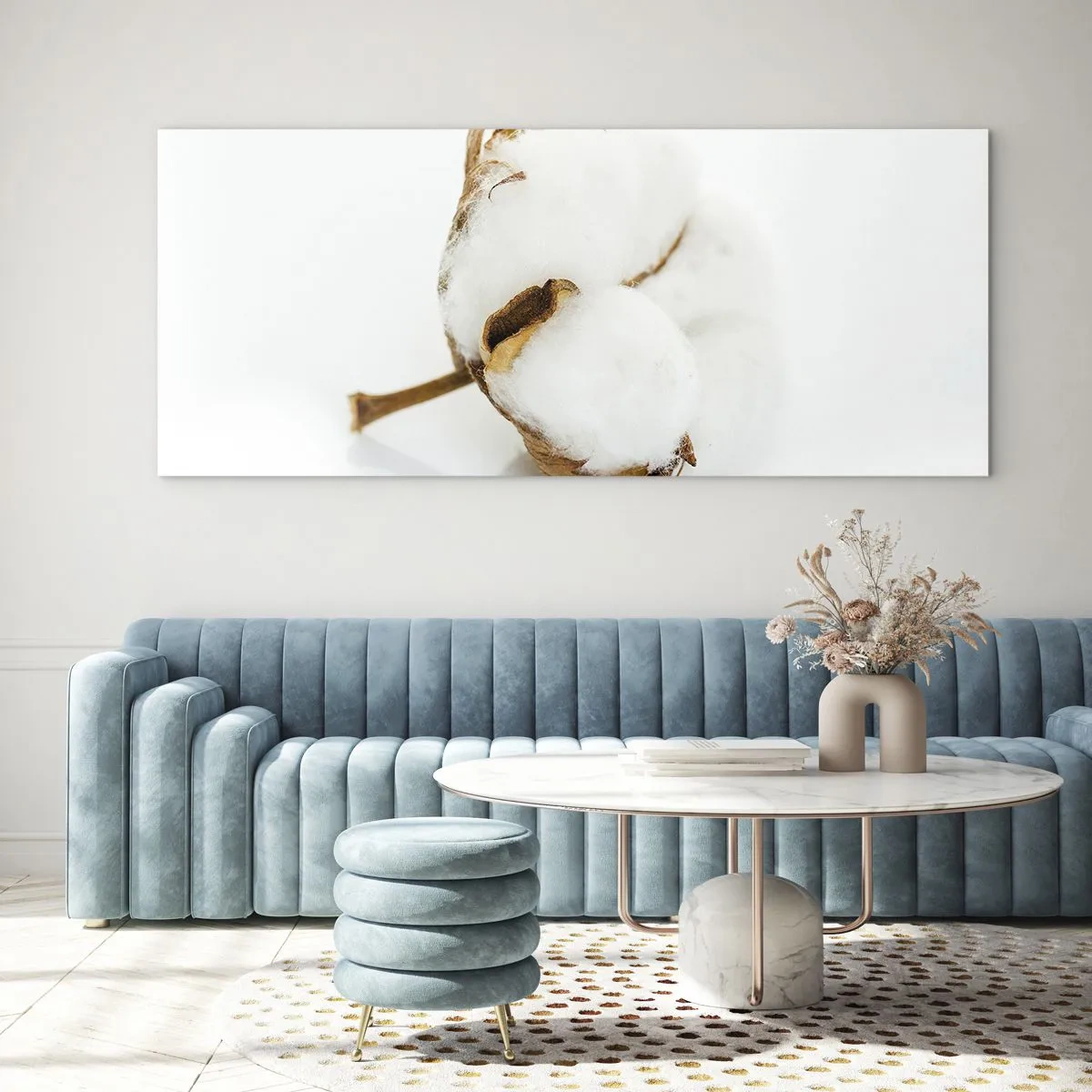 Impression sur verre - Image sur verre - Doux par nature - 90x30 cm