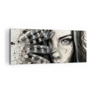 Impression sur toile - Image sur toile - Beauté sauvage - 100x40 cm