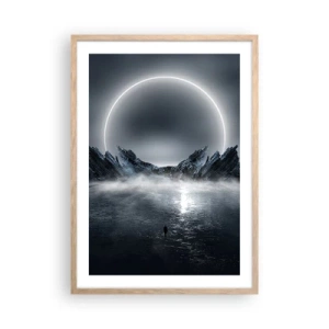 Affiche dans un chêne clair - Poster - La fin de l'histoire - 50x70 cm