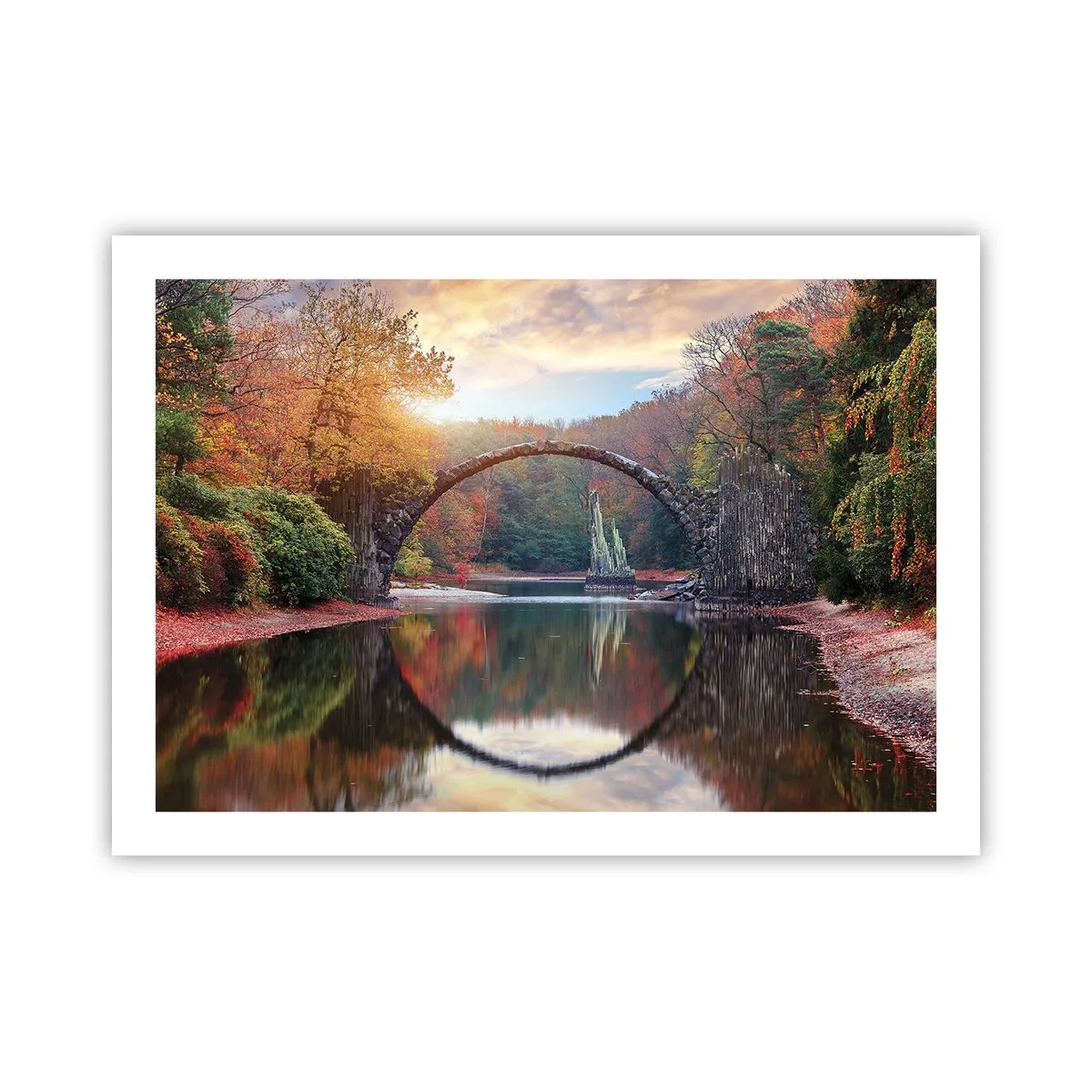 Affiche - Poster - De l'autre cote du miroir - 70x50 cm