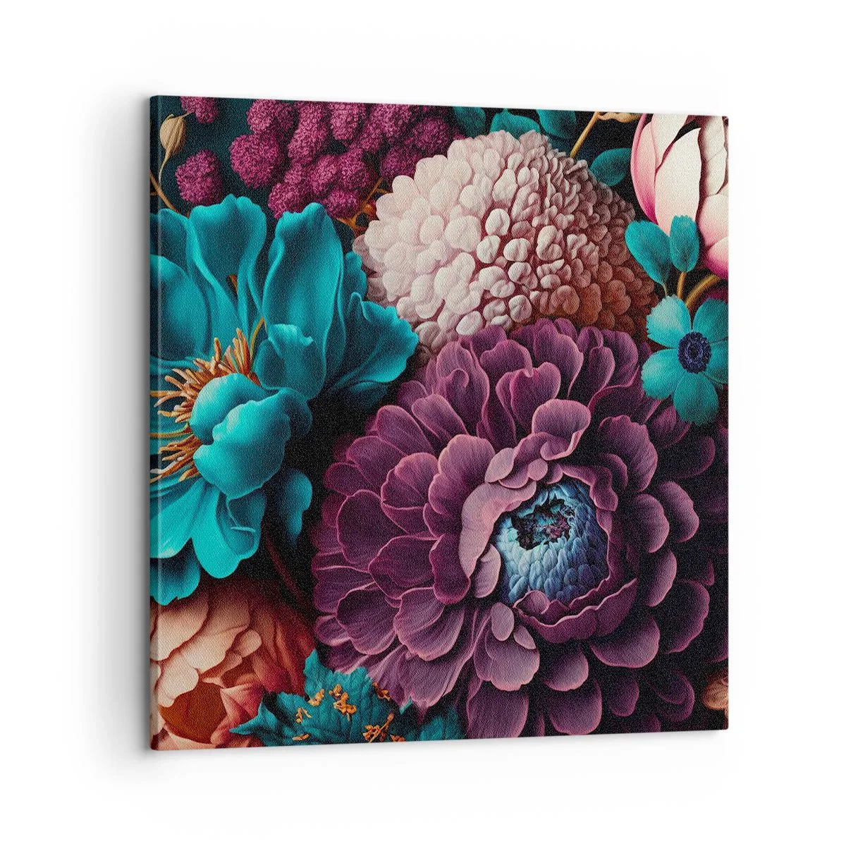 Impression sur toile - Image sur toile - La nature en abondance - 60x60 cm