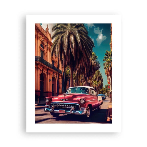 Affiche - Poster - Toujours à La Havane - 40x50 cm