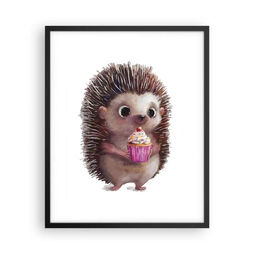 Affiche dans un cadre noir - Poster - La fête c'est tous les jours - 40x50 cm