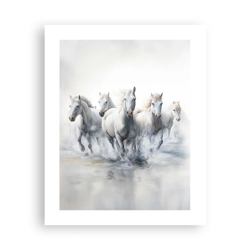 Affiche - Poster - Magie blanche - 40x50 cm