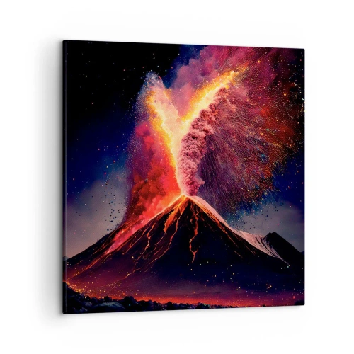 Impression sur toile - Image sur toile - Beauté et horreur - 50x50 cm