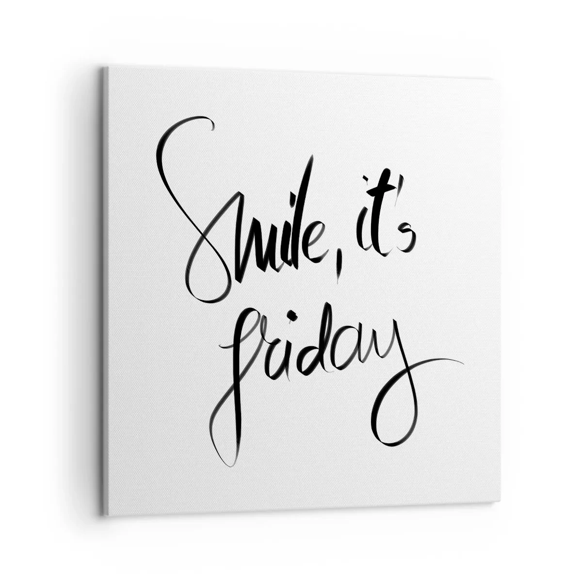 Impression sur toile - Image sur toile - Joie réelle - 50x50 cm