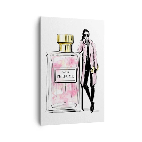 Impression sur toile - Image sur toile - La sensualité parisienne - 80x120 cm