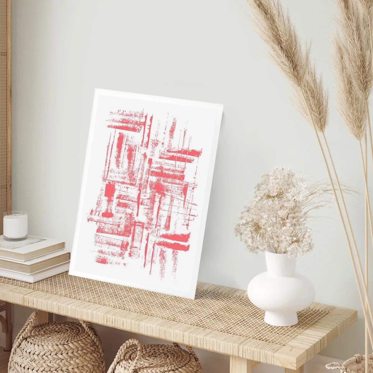 Affiche - Poster - La ville rouge - 70x100 cm