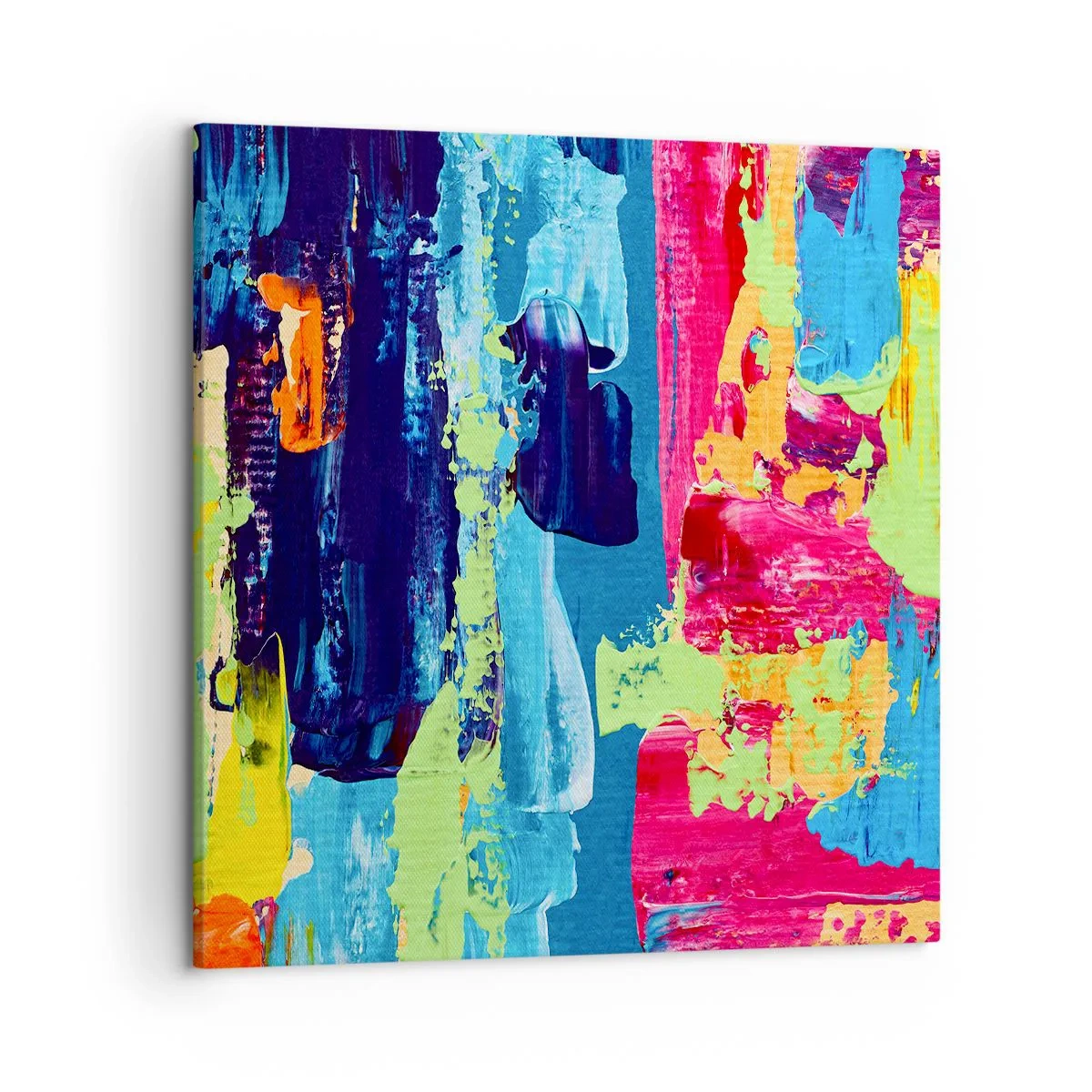 Impression sur toile - Image sur toile - La vie est belle! - 50x50 cm