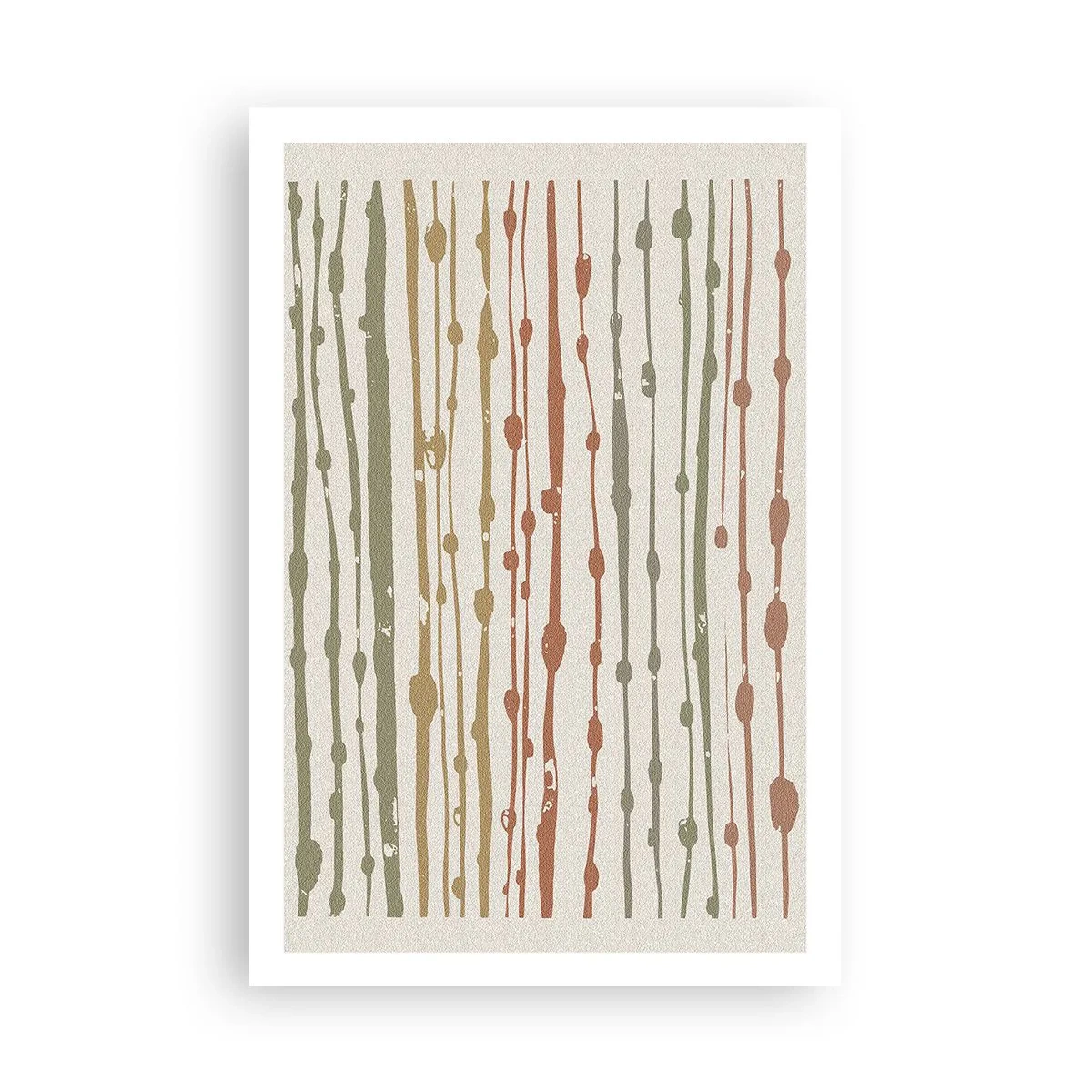 Affiche - Poster - Notation musicale des couleurs - 61x91 cm