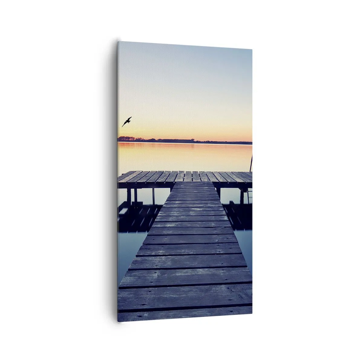 Impression sur toile - Image sur toile - C'était une bonne journée - 65x120 cm