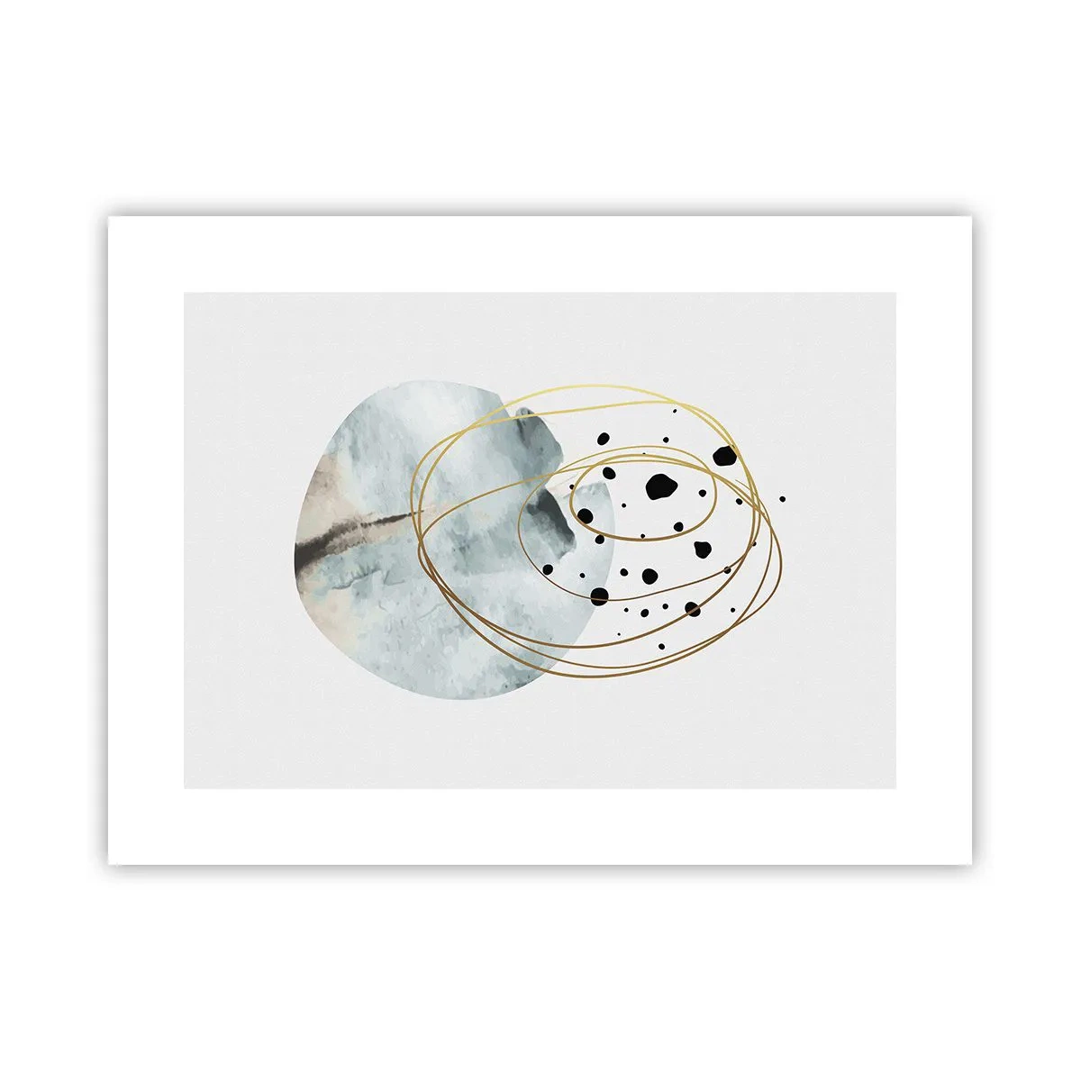 Affiche - Poster - Emmêlement de l'espace - 40x30 cm