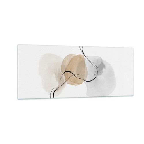 Impression sur verre - Image sur verre - Perles d'air - 100x40 cm