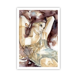 Affiche - Poster - D'humeur lilas - 70x100 cm