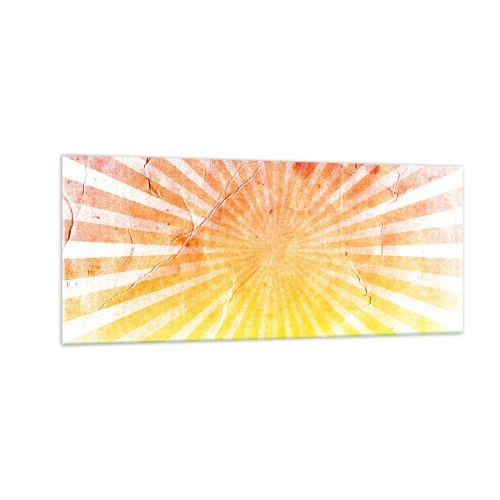 Impression sur verre - Image sur verre - Levant et couchant - 100x40 cm
