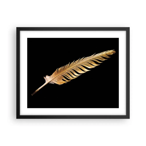Affiche dans un cadre noir - Poster - Sans porte-plume - 50x40 cm