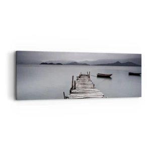 Impression sur toile - Image sur toile - Tu peux partir demain - 90x30 cm