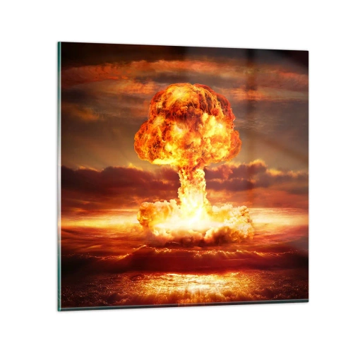 Impression sur verre - Image sur verre - Et la fin viendra - 70x70 cm