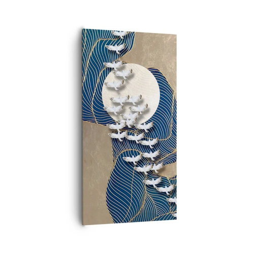 Impression sur toile - Image sur toile - Liberté, errance, communauté - 65x120 cm