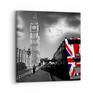 Impression sur toile - Image sur toile - Fière et grande - 30x30 cm