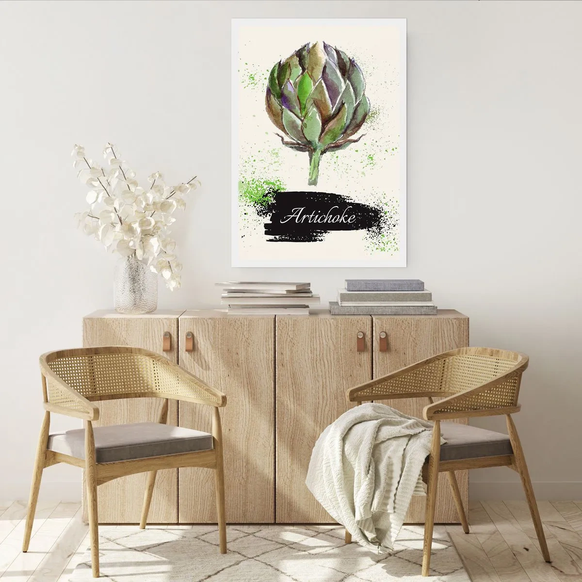 Affiche - Poster - Vive les légumes! - 40x50 cm