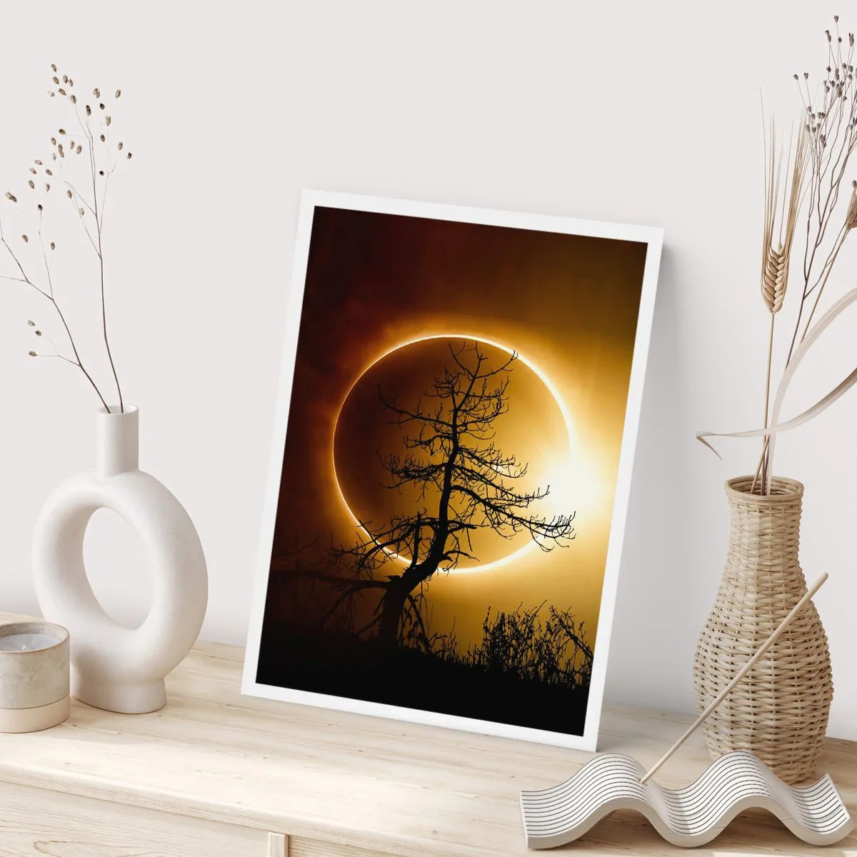 Affiche - Poster - Éclipse totale - 40x50 cm