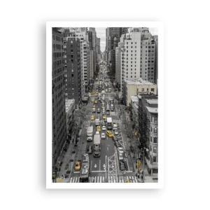 Affiche - Poster - La vie new-yorkaise - 70x100 cm