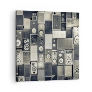 Impression sur toile - Image sur toile - Tout va bien - 50x50 cm