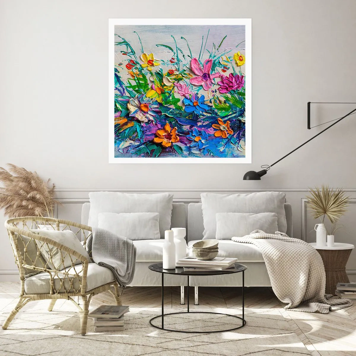 Affiche - Poster - Absolument pas une nature morte - 60x60 cm