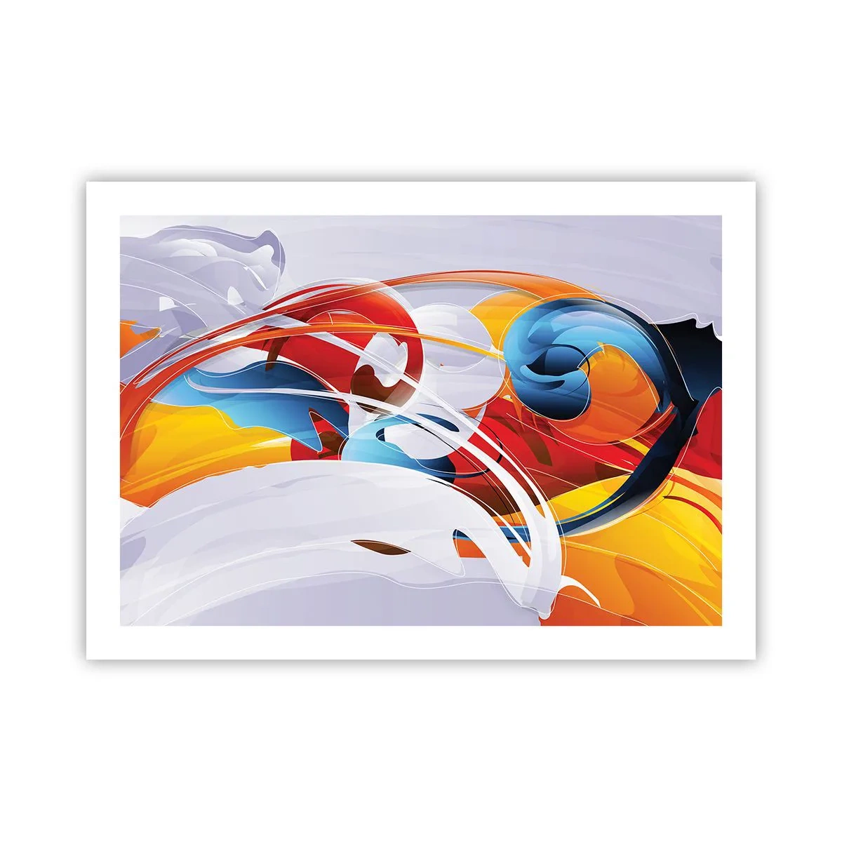 Affiche - Poster - La danse des éléments - 70x50 cm