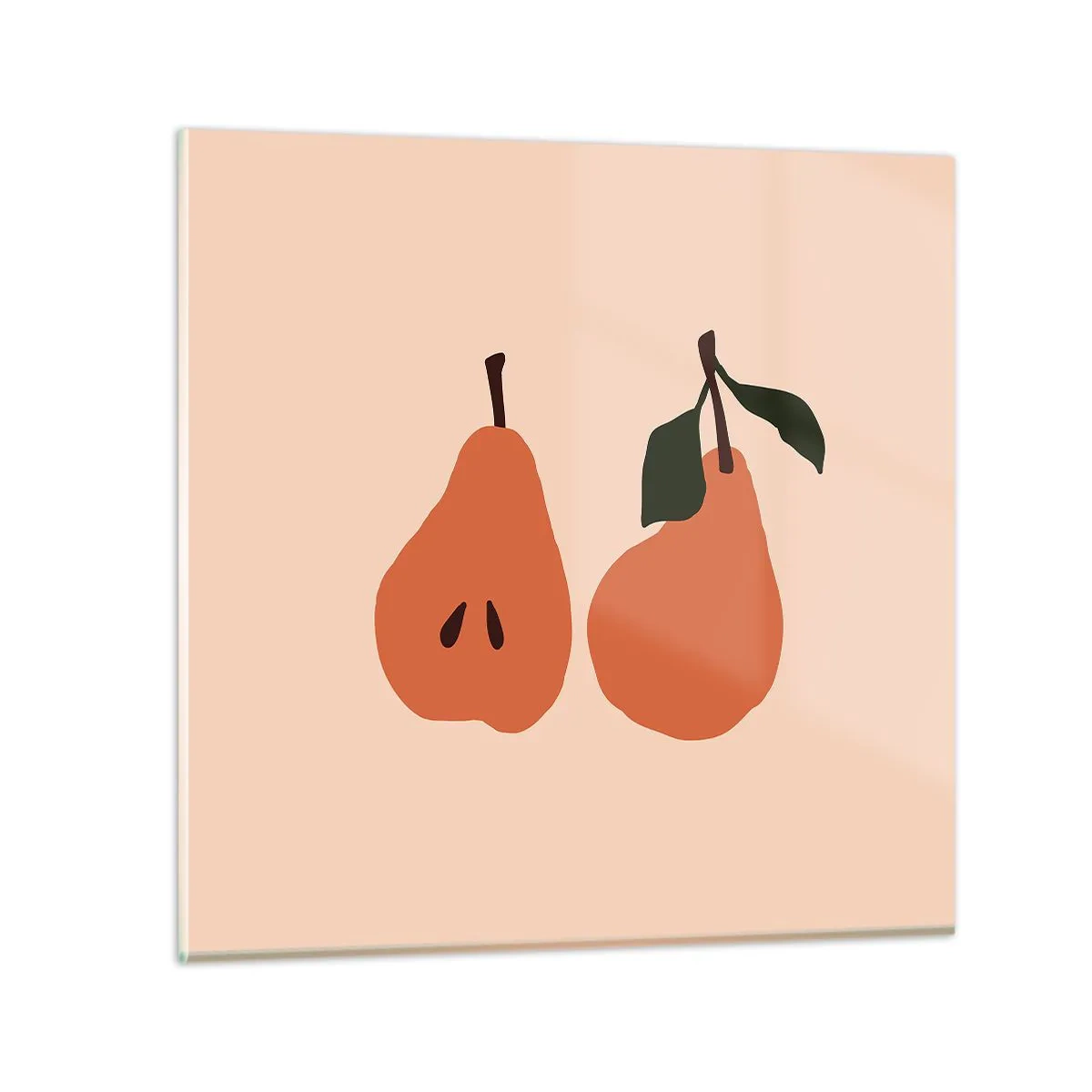 Impression sur verre - Image sur verre - La douceur elle-même - 60x60 cm