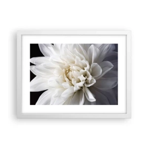 Affiche dans un cadre blanc - Poster - Le matin de la jeune mariéé - 40x30 cm