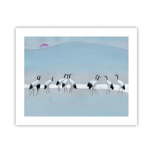 Affiche - Poster - Après une chaude journée - 50x40 cm