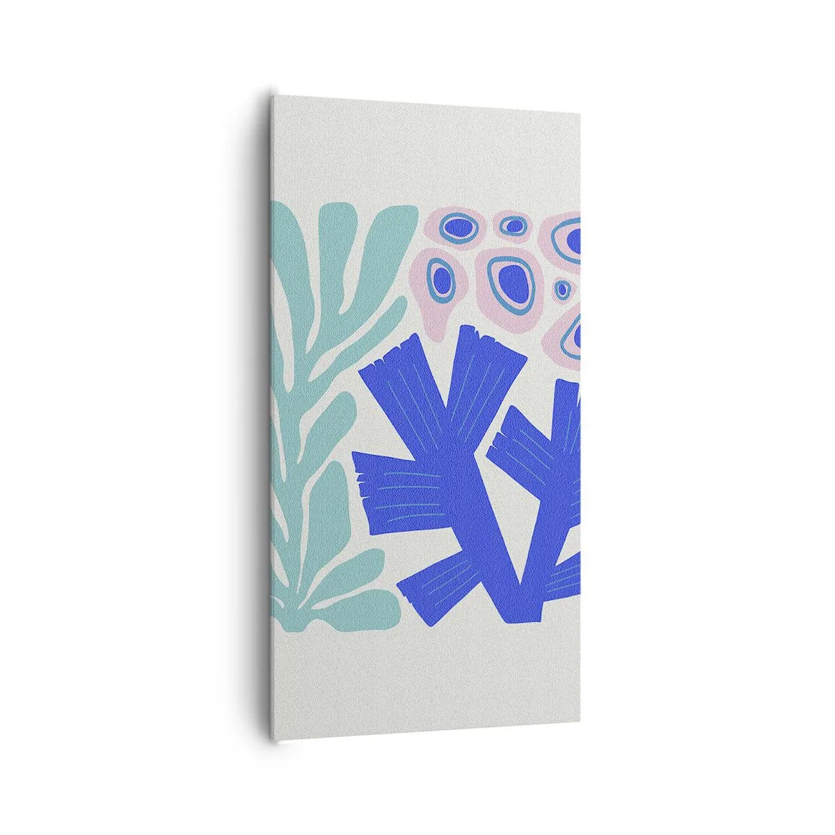 Impression sur toile - Image sur toile - Jardin sous-marin - 65x120 cm