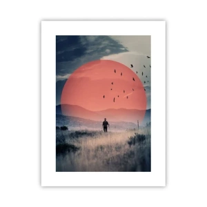 Affiche - Poster - Dans ses éléments - 30x40 cm