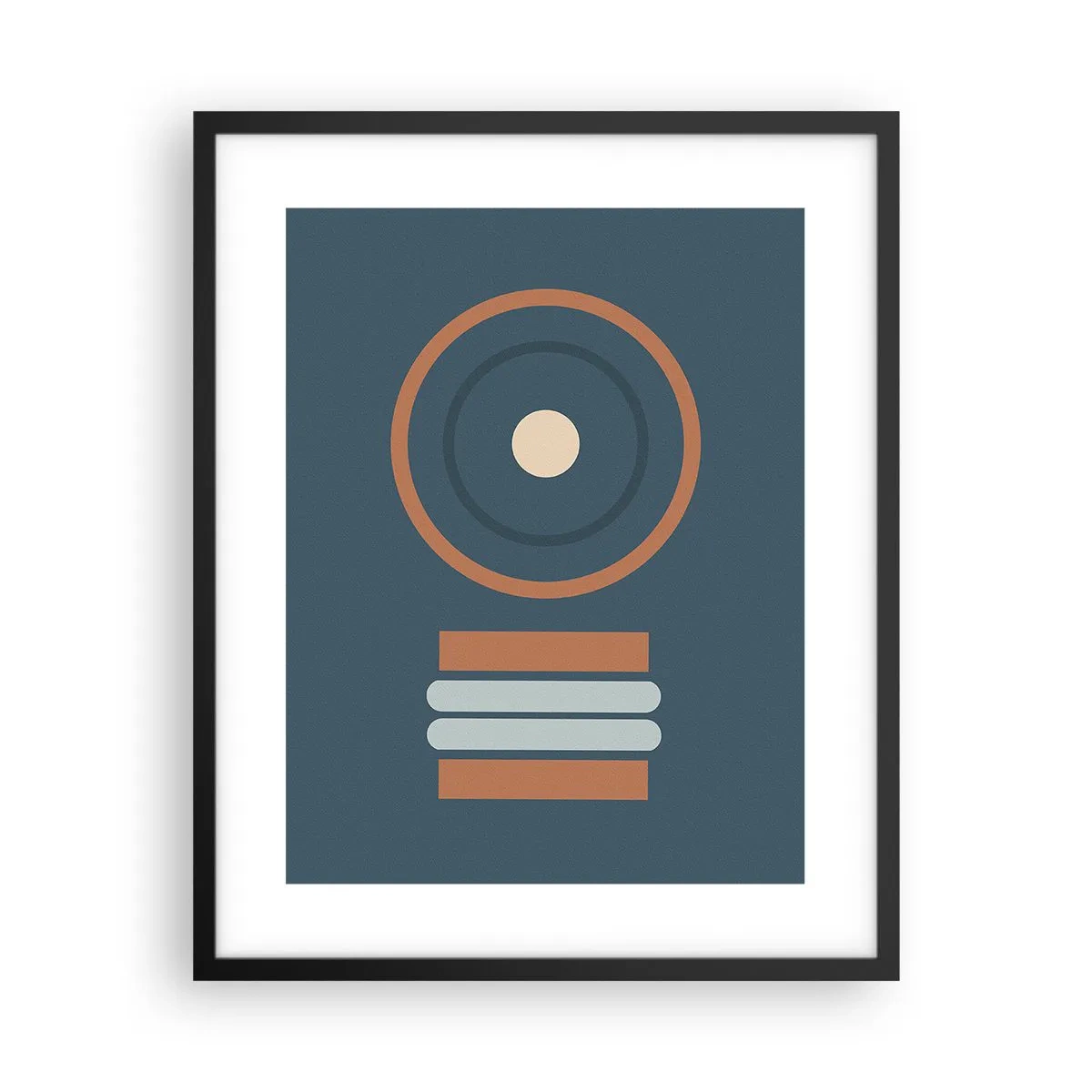 Affiche dans un cadre noir - Poster - Essence des choses - 40x50 cm