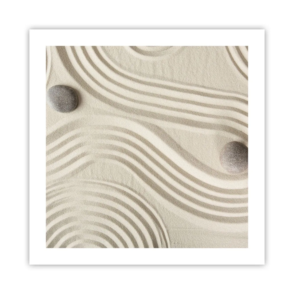 Affiche - Poster - Touche de chaleur - 50x50 cm