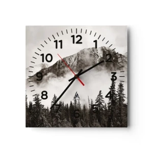 Horloge murale - Pendule murale - Seigneur de granite - 30x30 cm