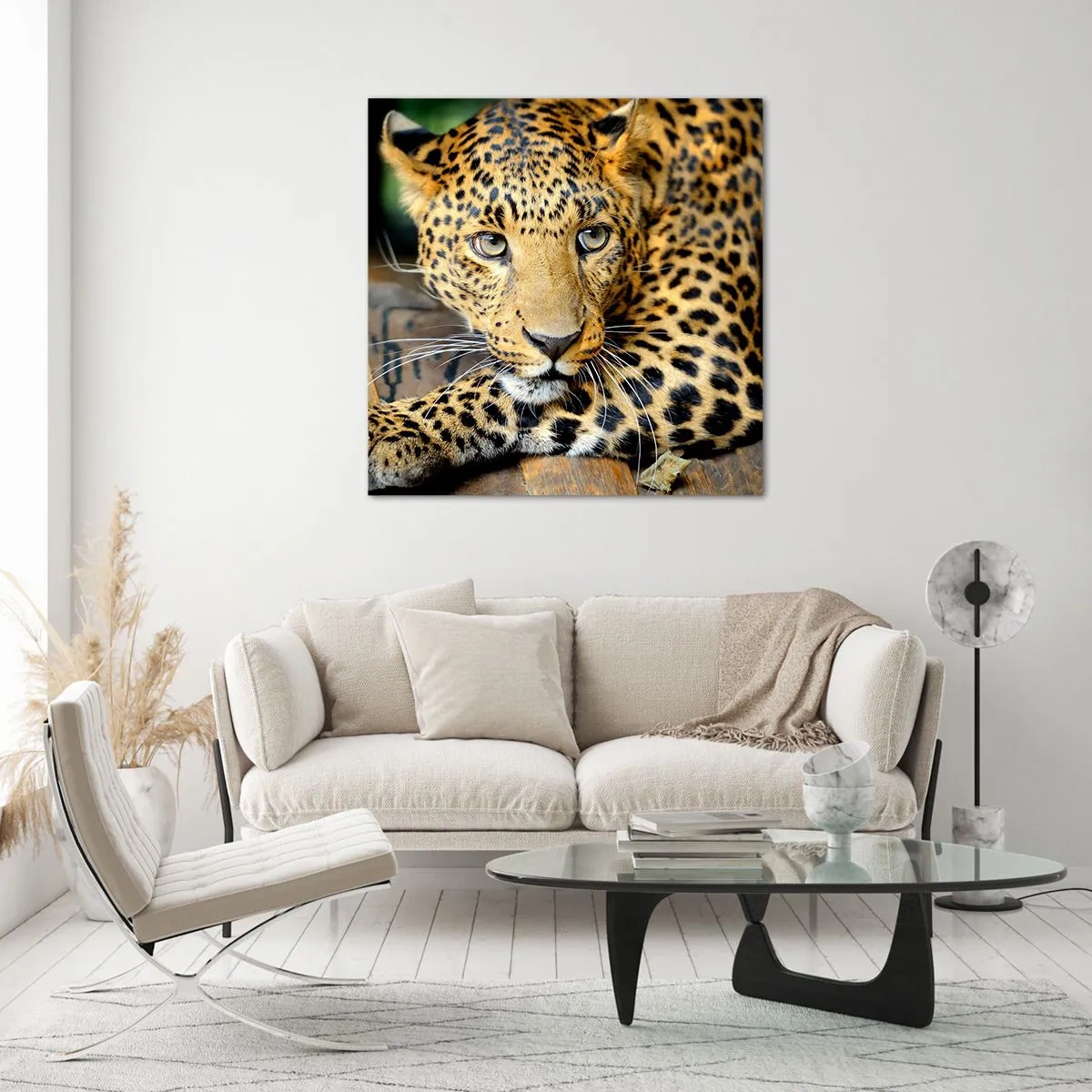 Impression sur verre - Image sur verre - N'aie pas peur, viens - 70x70 cm